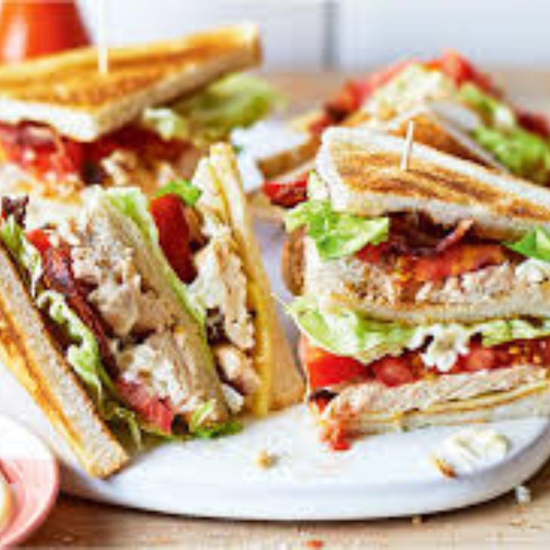 Chicken Crispy Club Sandwich