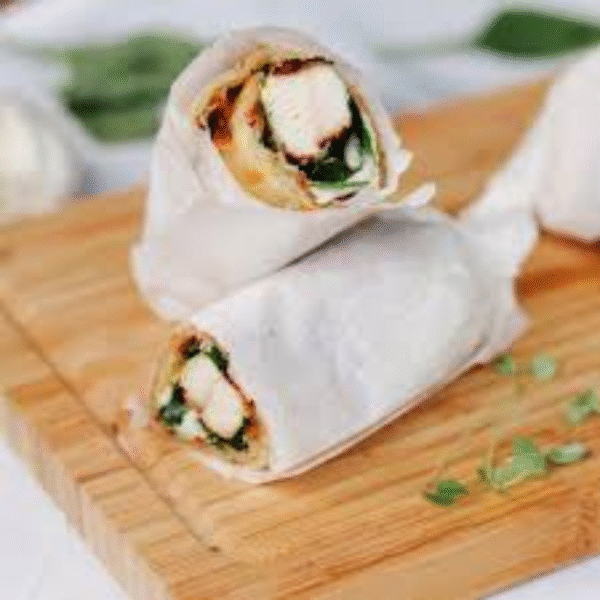 Chicken Garlic Mayo Roll