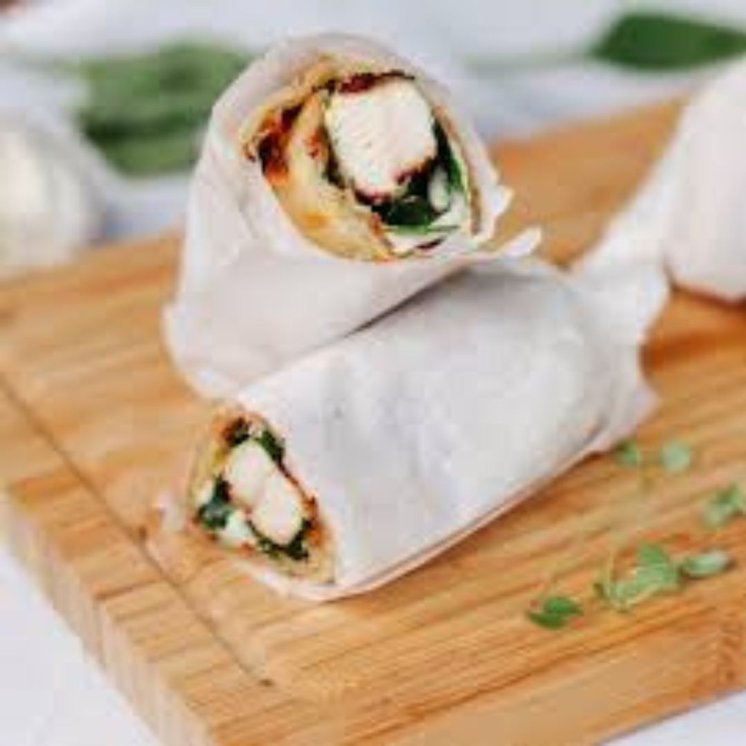 Chicken Garlic Mayo Roll