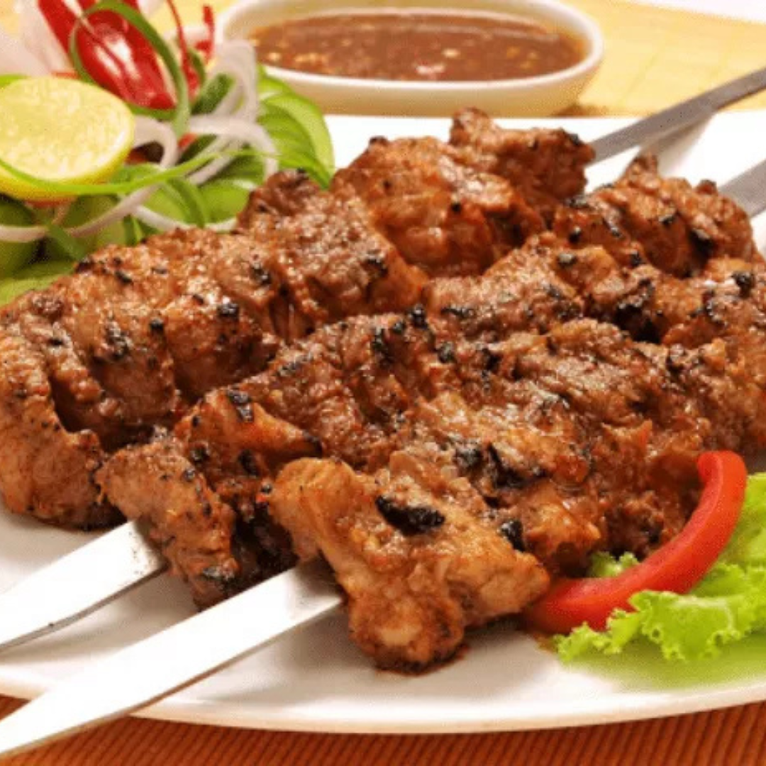 beef boti plate